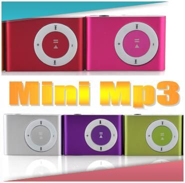 Mini mp3 Vermelho